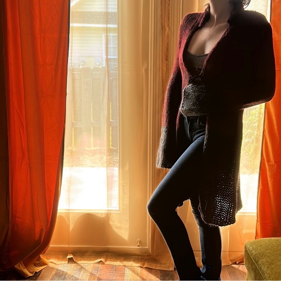 FREE PEOPLE long wool sweater - Picture 5 of 5